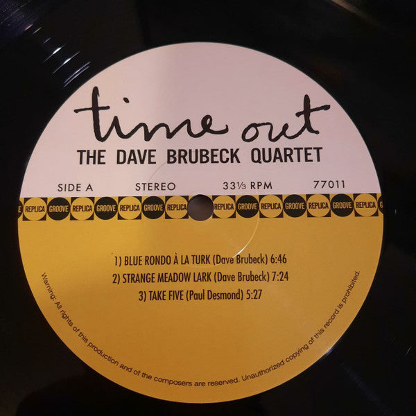 Dave Brubeck Quartet, The : Time Out (LP,Album,Stereo)