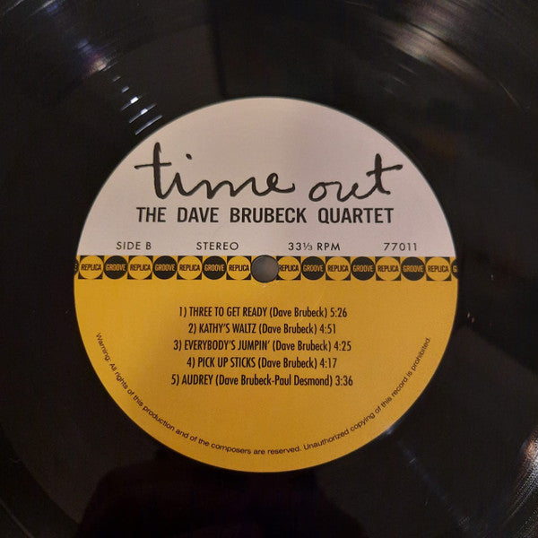 Dave Brubeck Quartet, The : Time Out (LP,Album,Stereo)