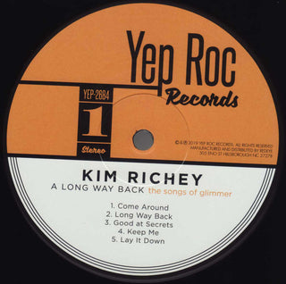 Kim Richey : A Long Way Back: The Songs Of Glimmer (LP, Album)