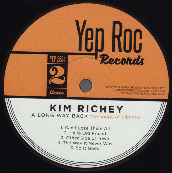 Kim Richey : A Long Way Back: The Songs Of Glimmer (LP, Album)