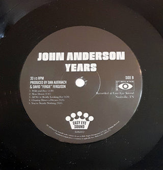 John Anderson (3) : Years (LP)