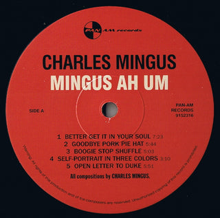 Charles Mingus : Mingus Ah Um (LP, Album, RE, RM, 180)