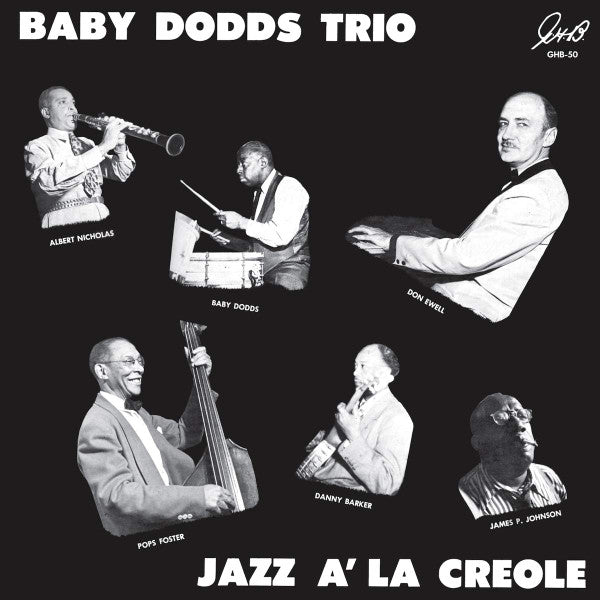 Baby Dodds Trio : Jazz À La Creole (LP, RE, Tra)