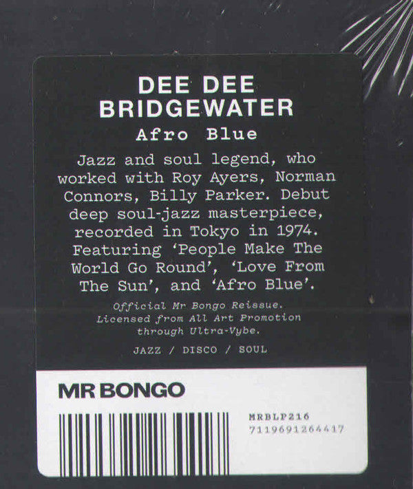 Dee Dee Bridgewater : Afro Blue (LP,Album,Reissue,Stereo)