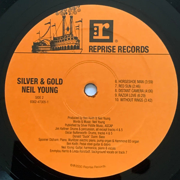 Neil Young : Silver & Gold (LP,Album)