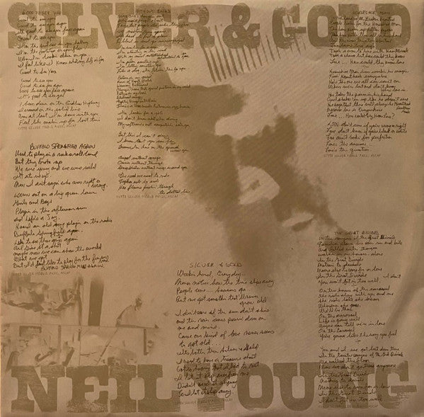 Neil Young : Silver & Gold (LP,Album)