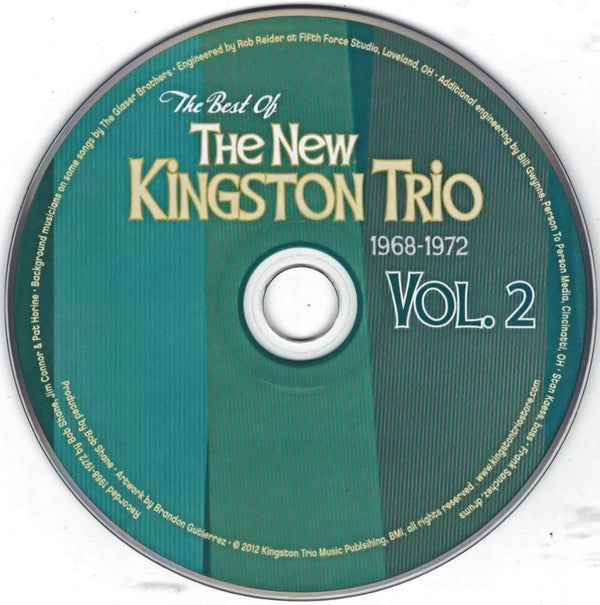 The New Kingston Trio : Best Of The New Kingston Trio 1968-1972 (Volume 2) (CD, Album, Comp)