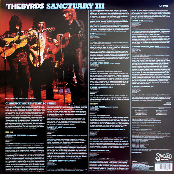 The Byrds : Sanctuary III (LP, Comp, RE)