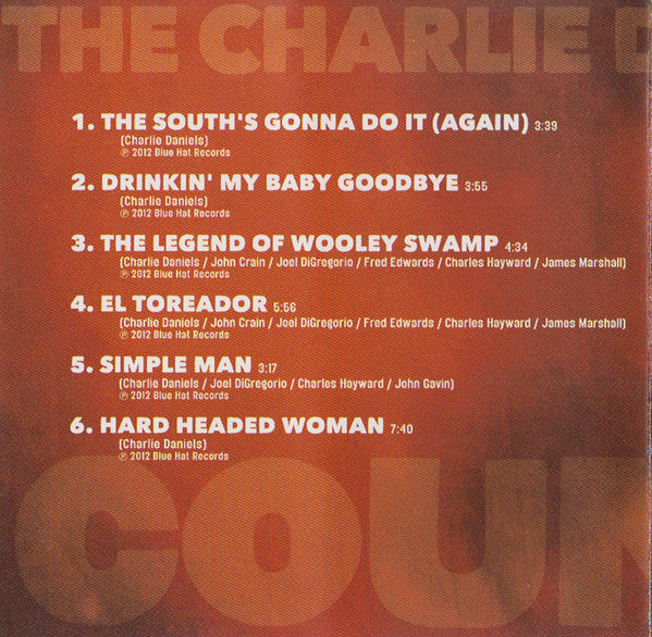 The Charlie Daniels Band : Country  (CD, Album, Comp)