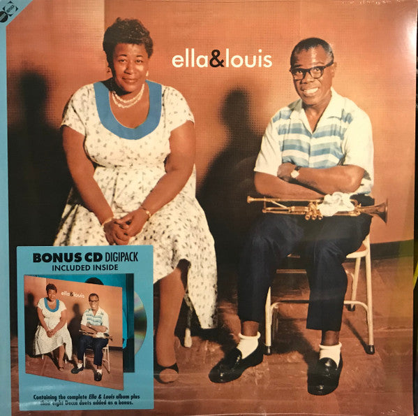 Ella Fitzgerald & Louis Armstrong : Ella And Louis (LP, Album, RE, S/Edition + CD, Album, RE, S/Editio)