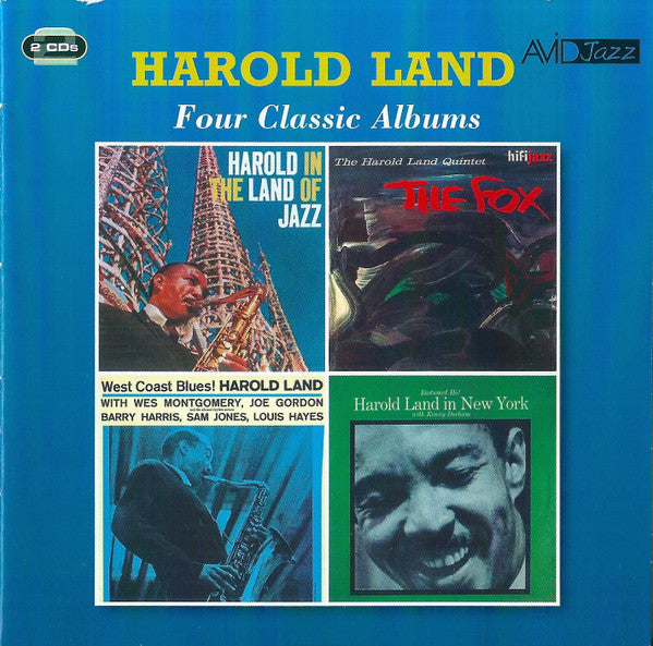 Harold Land : Four Classic Albums (2xCD, Comp, RM)