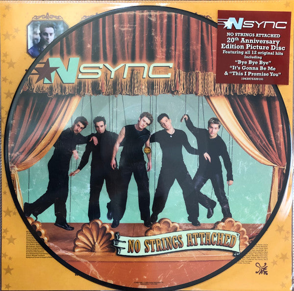 *NSYNC : No Strings Attached  (LP,Picture Disc,Reissue)