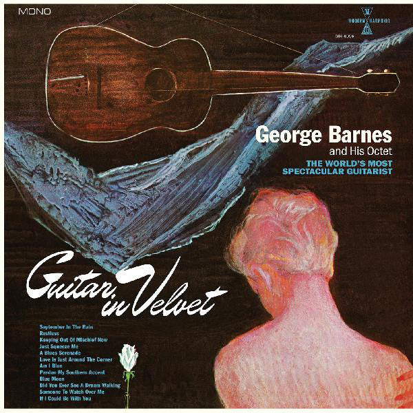 George Barnes And His Octet : Guitar In Velvet (LP, Album, Mono, RE, RM, Blu)