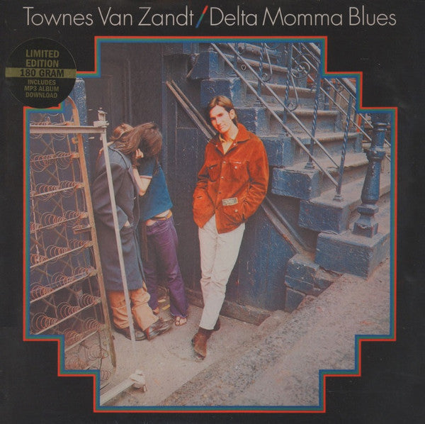 Townes Van Zandt : Delta Momma Blues (LP, Album, Ltd, RE, 180)