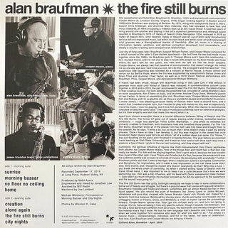 Alan Braufman : The Fire Still Burns (LP,Album)