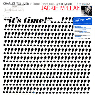 Jackie McLean : It's Time! (LP,Album,Reissue,Stereo)