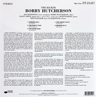 Bobby Hutcherson : The Kicker (LP,Album,Reissue,Stereo)