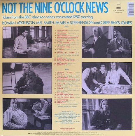 Not The Nine O'Clock News : Hedgehog Sandwich (LP, Album, Mono)