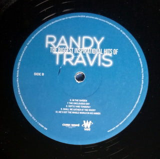 Randy Travis : The Biggest Inspirational Hits Of Randy Travis: Three Wooden Crosses (LP,Compilation)