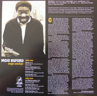 George "Mojo" Buford : Mojo Workin' (LP, Album)