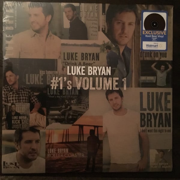 Luke Bryan : #1's Volume 1 (LP,Compilation,Limited Edition,Stereo)