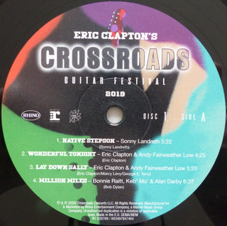 Eric Clapton : Eric Clapton's Crossroads Guitar Festival 2019 (LP,Compilation,Stereo)