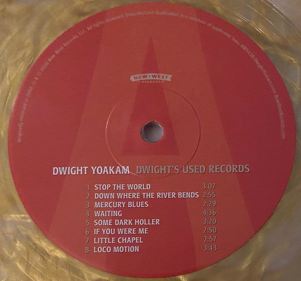 Dwight Yoakam : Dwight's Used Records (LP,Compilation,Reissue,Stereo)