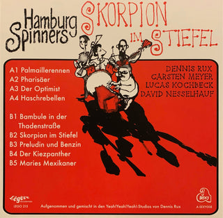 Hamburg Spinners : Skorpion Im Stiefel (LP, Album)