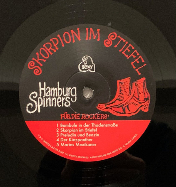 Hamburg Spinners : Skorpion Im Stiefel (LP, Album)