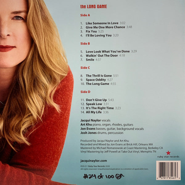 Jacqui Naylor : The Long Game (LP,Limited Edition)