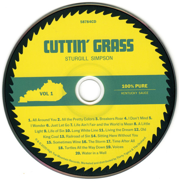 Sturgill Simpson : Cuttin' Grass - Vol​.​1 (The Butcher Shoppe Sessions) (Album)