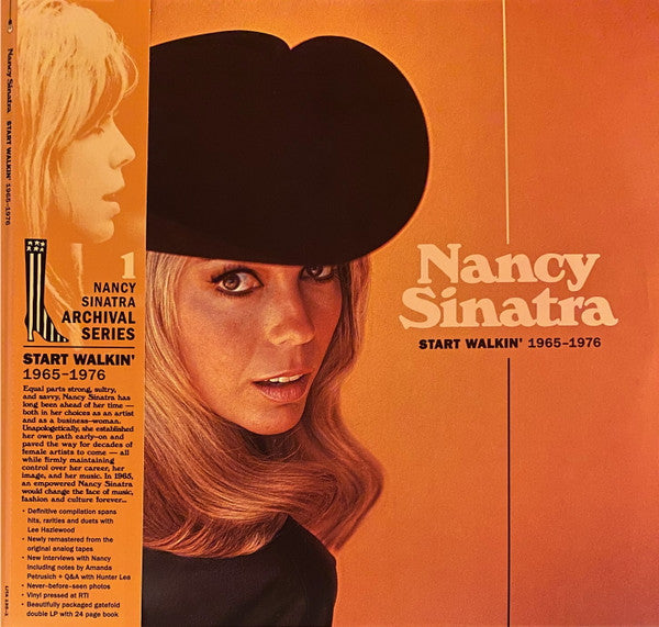 Nancy Sinatra : Start Walkin' 1965-1976 (LP,Compilation,Remastered,Stereo)