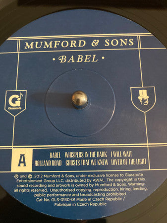 Mumford & Sons : Babel (LP,Album)