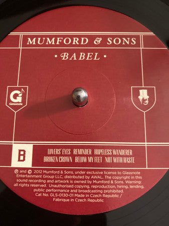 Mumford & Sons : Babel (LP,Album)