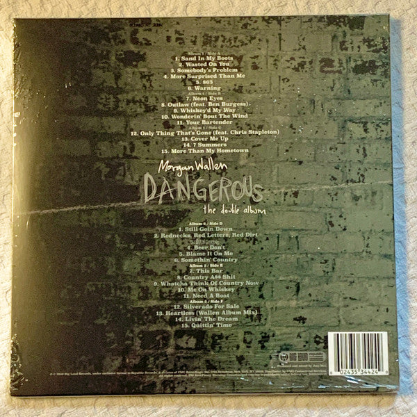 Morgan Wallen : Dangerous: The Double Album (LP,Album)