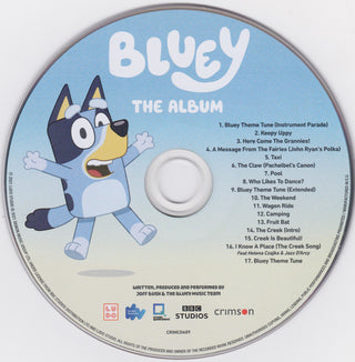 Joff Bush & The Bluey Music Team : Bluey: The Album (CD, Album)