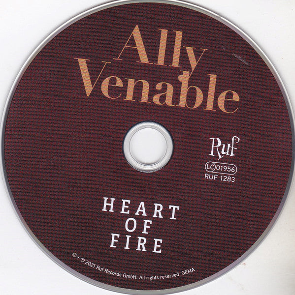 Ally Venable : Heart Of Fire (Album,Stereo)