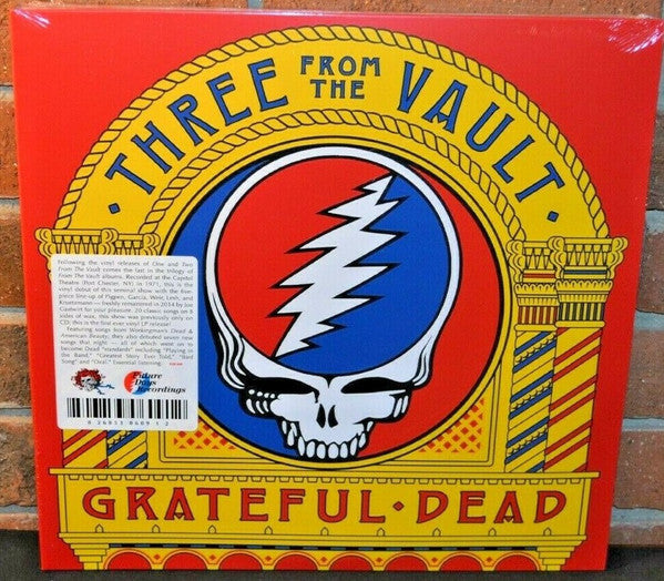 The Grateful Dead : Three From The Vault (LP,Album,Reissue)