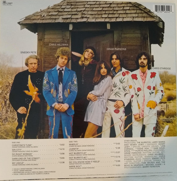 The Flying Burrito Bros : The Gilded Palace Of Sin (LP,Album,Reissue)