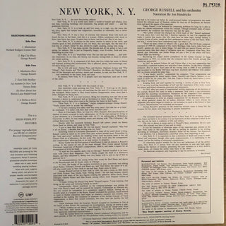 George Russell Orchestra : New York, N.Y. (LP,Album,Reissue,Stereo)