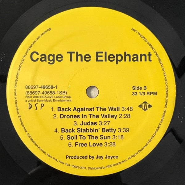 Cage The Elephant : Cage The Elephant (LP, Album, RE)