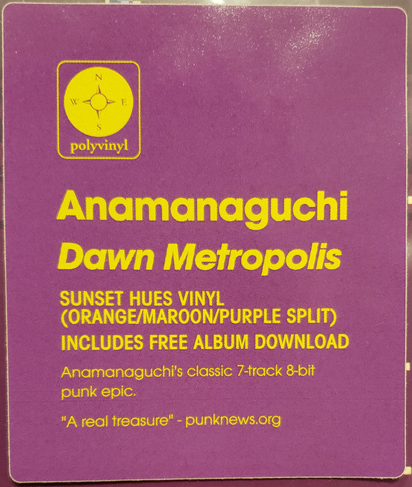 Anamanaguchi : Dawn Metropolis (LP,45 RPM,Album,Reissue,Remastered)