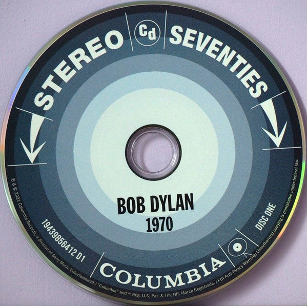 Bob Dylan With Special Guest George Harrison : 1970 (3xCD, Album)