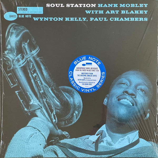 Hank Mobley : Soul Station (LP,Album,Reissue,Stereo)