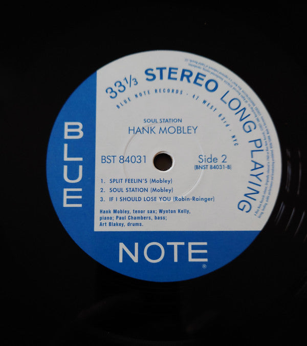 Hank Mobley : Soul Station (LP,Album,Reissue,Stereo)