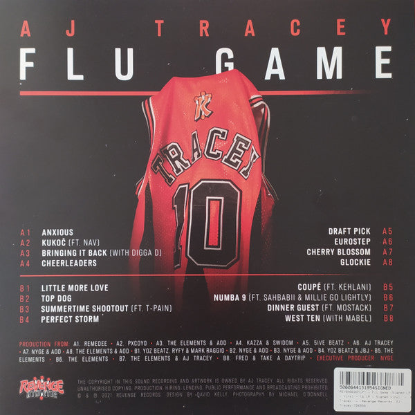 AJ Tracey : Flu Game (LP,Album)