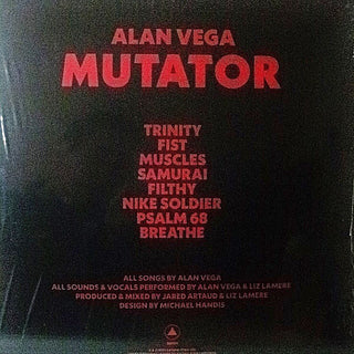 Alan Vega : Mutator (LP,Album)