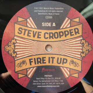 Steve Cropper : Fire It Up (LP,Album,Stereo)