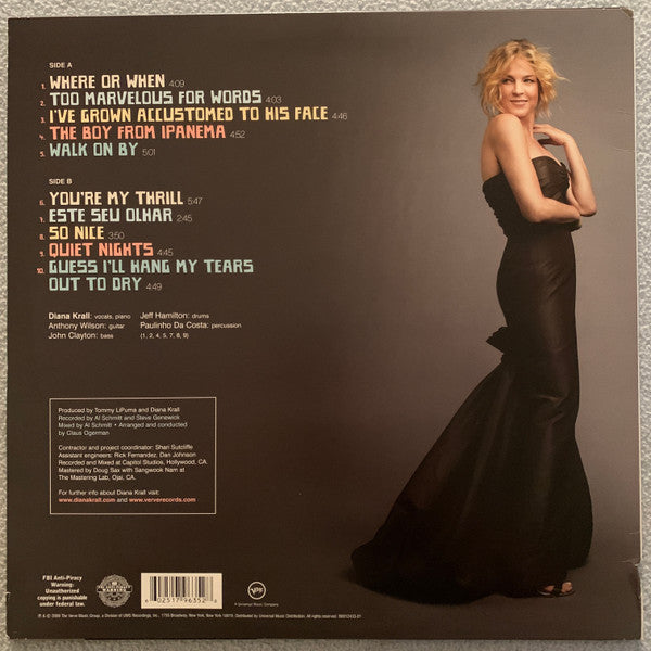 Diana Krall : Quiet Nights (LP, Album, 180)