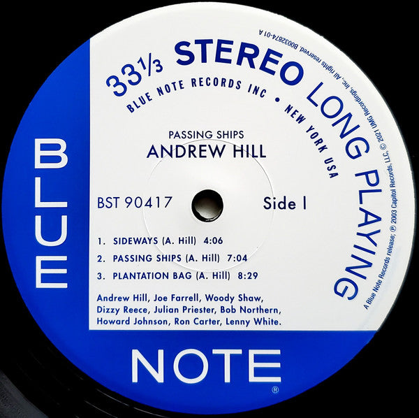 Andrew Hill : Passing Ships (LP,Stereo)